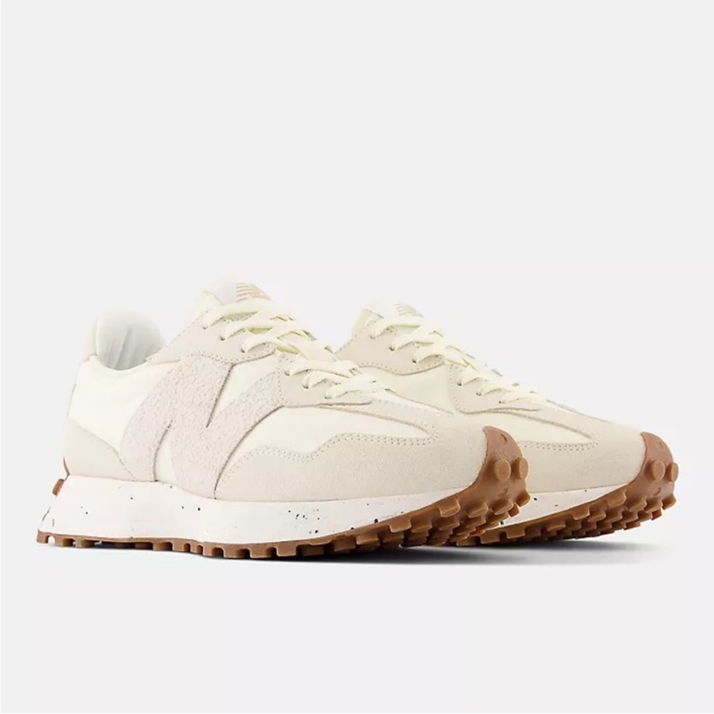 New Balance Womens 327 Casual Sneakers Turtledove WS327SO - Picture 6 of 9